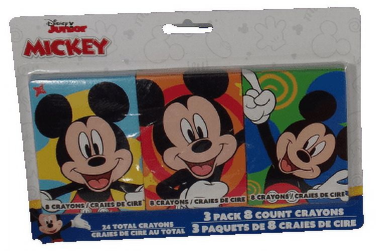 Disney Parks Mickey and Friends 8 Pack Twist Crayons New – I Love Characters