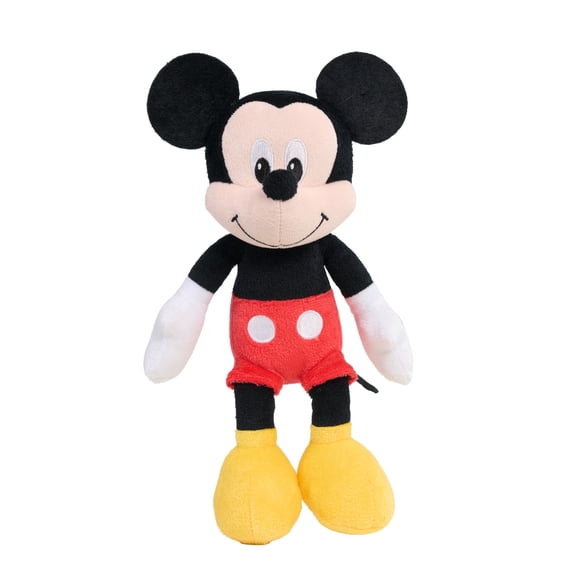 Disney Junior Mickey Mouse Bean Plush Mickey Mouse Stuffed Animal, Collectible Plush for Kids Ages 2 and up
