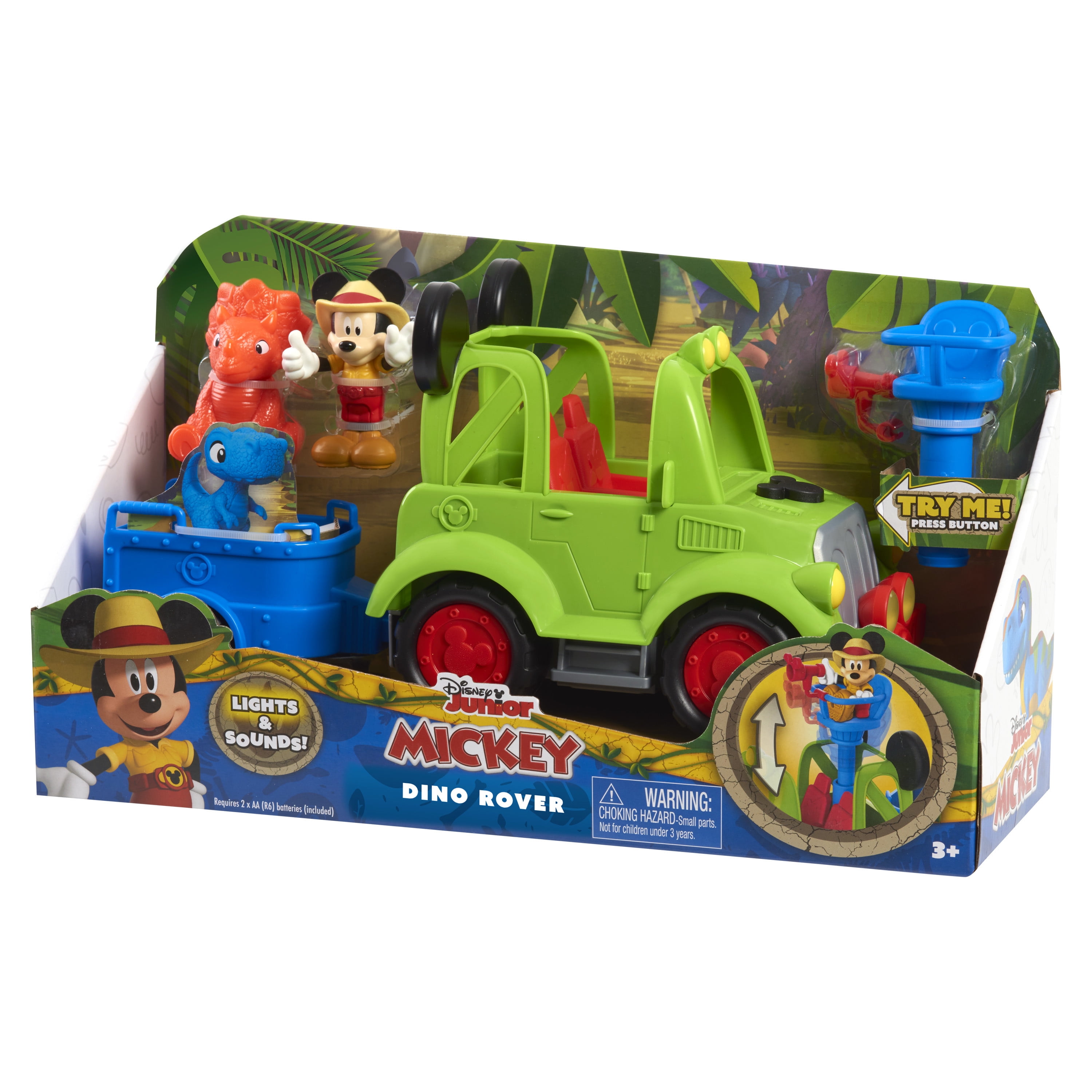 Disney Junior Mickey Mouse's Daily Driver Toy Car & Figure