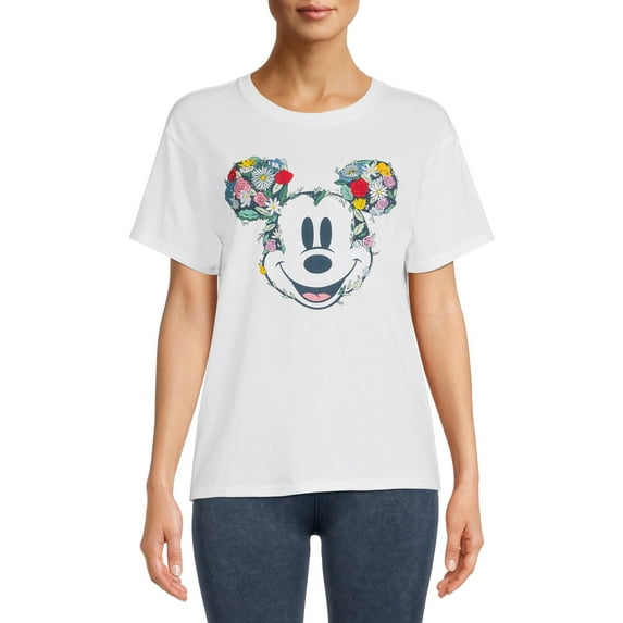Disney Junior’ Mickey Mouse Floral T-Shirt