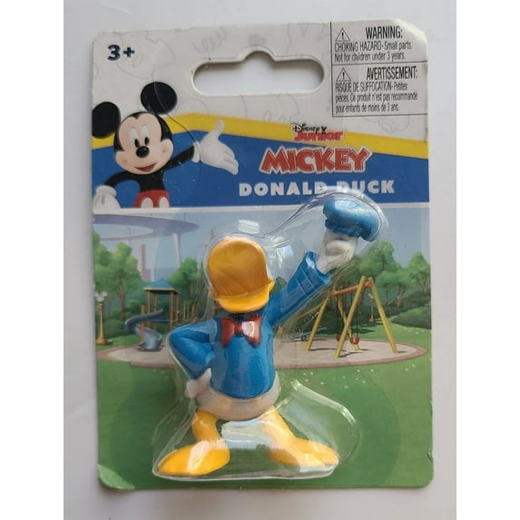 Disney Junior Mickey Donald Duck Figurine Collectible Micro Figure Toy