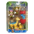 thumbnail image 1 of Disney Junior Mickey Mouse Funhouse Dino Pals 7-piece Figure Set, Dinosaur, Kids Toys for Ages 3 up, 1 of 5