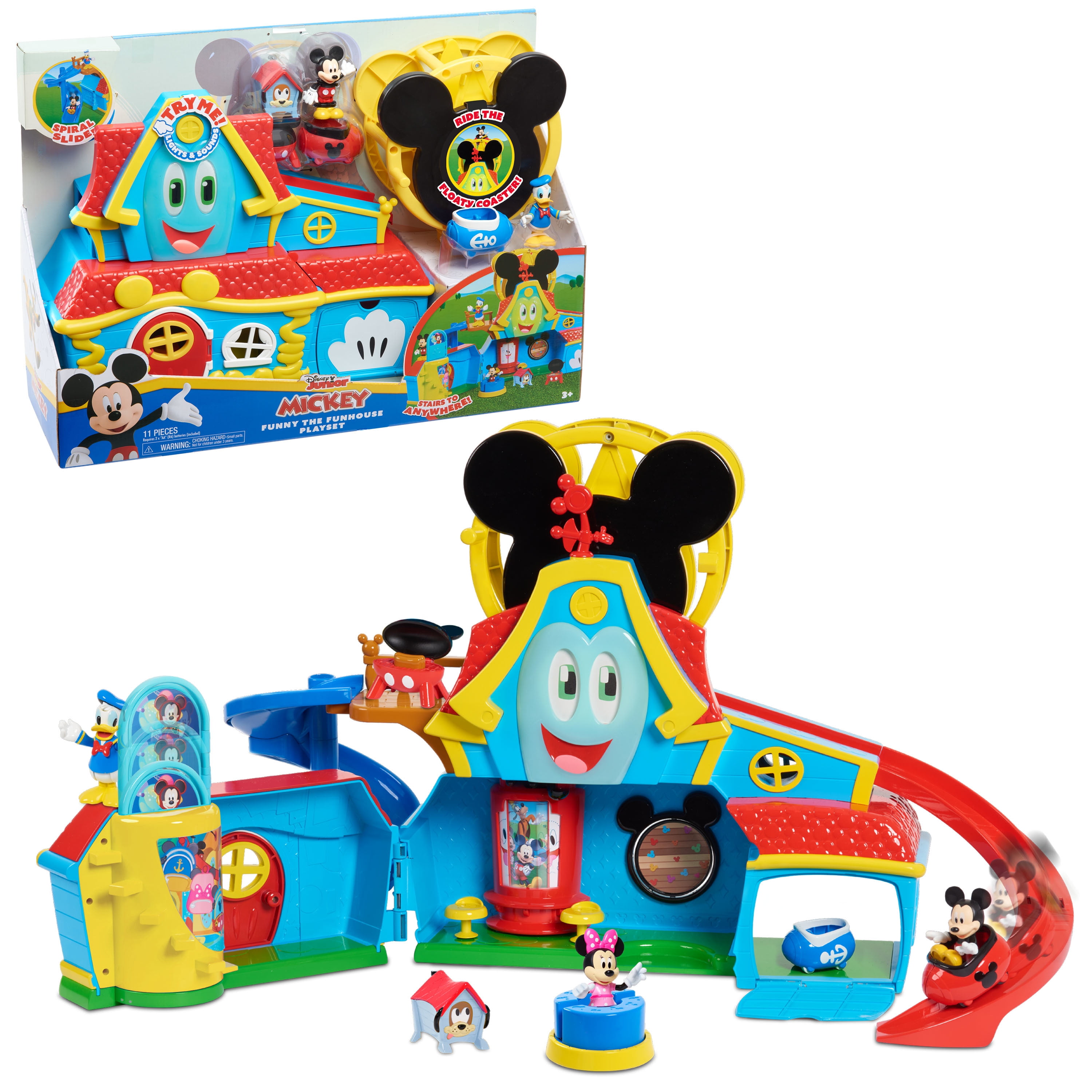 Disney Junior's Mickey Mouse Funny the Funhouse Playset 11