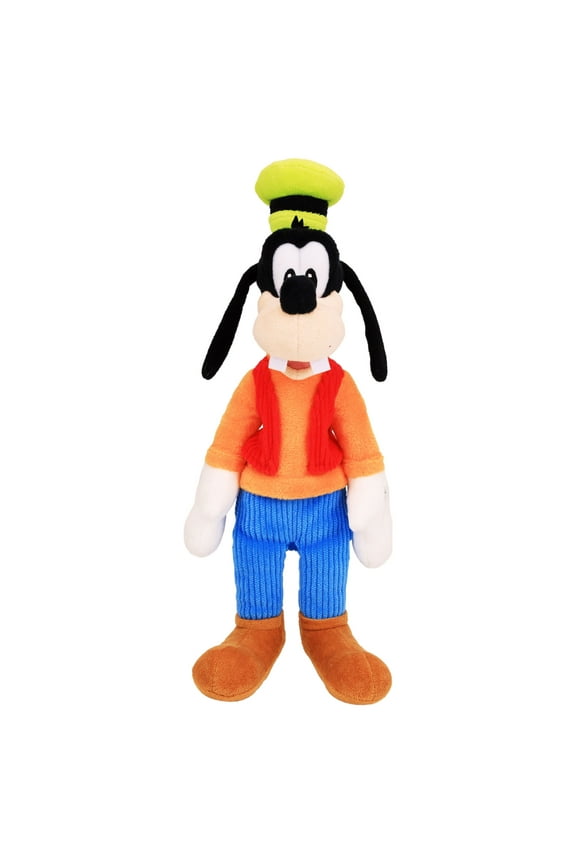 Disney Junior Mickey Mouse Small Plush Goofy Stuffed Animal, Officially Licensed Kids Toys for Ages 2 Up, Easter Basket Stuffers and Small Gifts