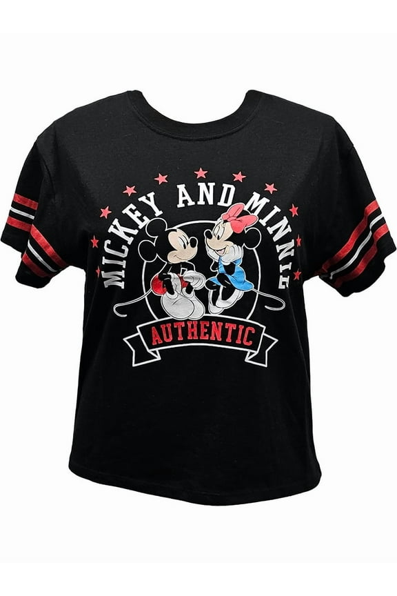 Mickey and Minnie Junior Hockey Tee, S-XL (Women's)