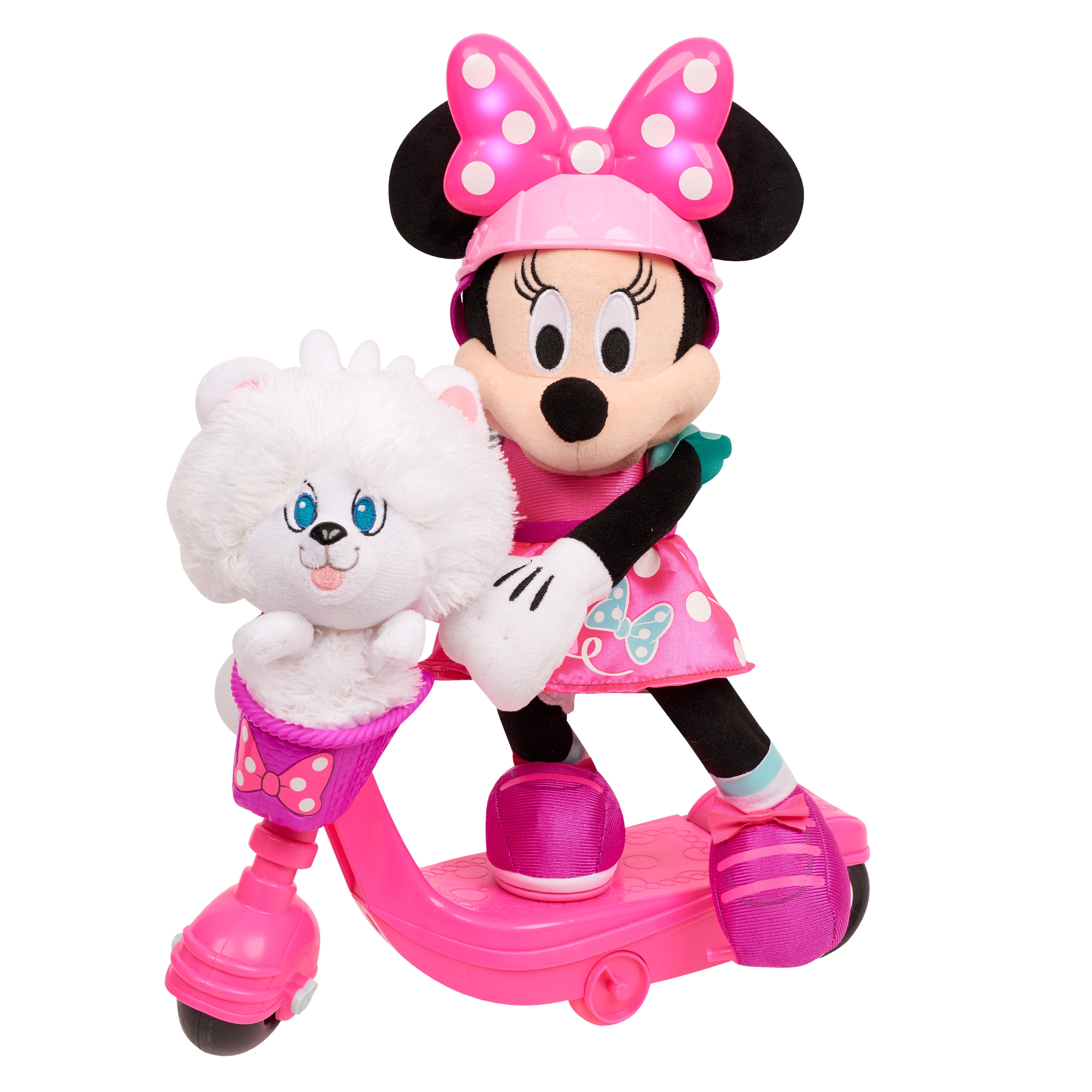 Disney Junior Minnie Helper Scooter 13 Inch Lights and