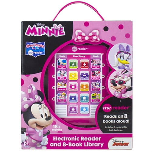 Pre-Owned Disney Junior Minnie: Me Reader Electronic Reader and 8-Book Library Sound Book Set (Hardcover)