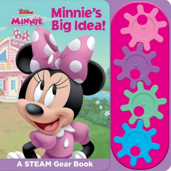 PHOENIX INTL: Disney Junior Minnie: Minnie's Big Idea! a STEAM Gear Book (Board Book)