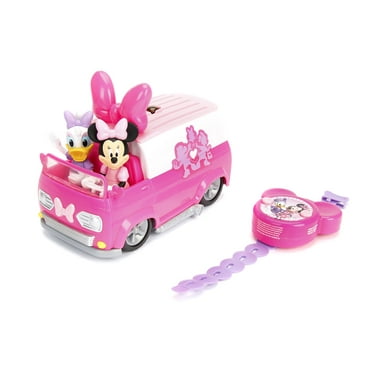 Disney Junior Minnie Mouse 7.5" Happy Helper Van RC Remote Control Car Pink Radio Control Cars