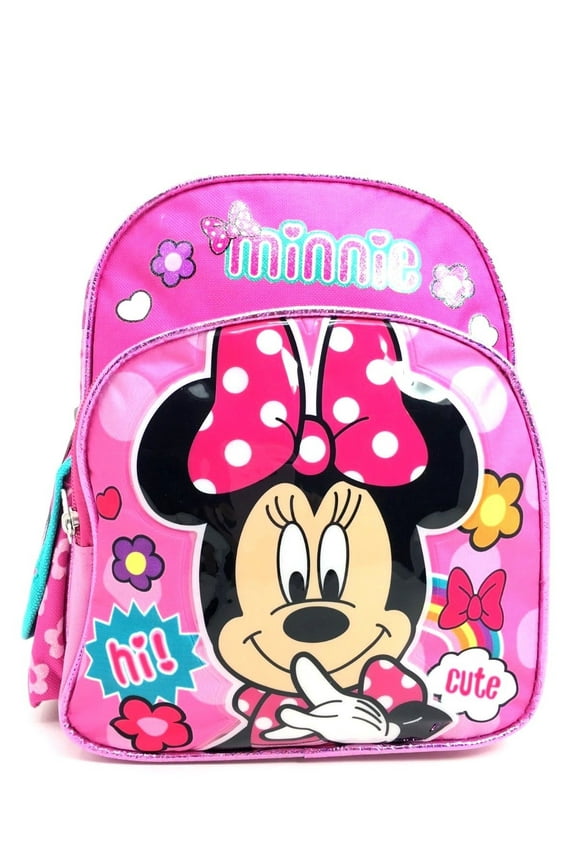 Disney Junior Minnie Mouse Cute Girl's 10" Mini Backpack