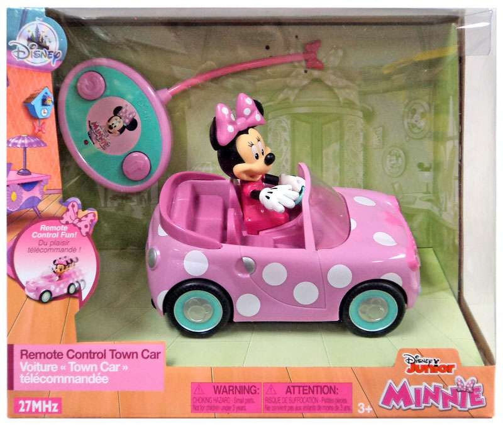 Disney Junior Minnie Mouse Remote Control Town Car 