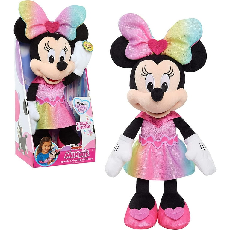 Disney Junior Minnie Mouse Sparkle and Sing 13-inch Feature