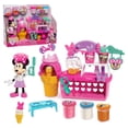 thumbnail image 1 of Disney Junior Minnie Mouse Sweets & Treats Shop, 16 Piece Pretend Play Food Set with 3 Modeling Compounds and 6 inch Minnie Mouse Figure, Kids Toys for Ages 3 up, 1 of 5