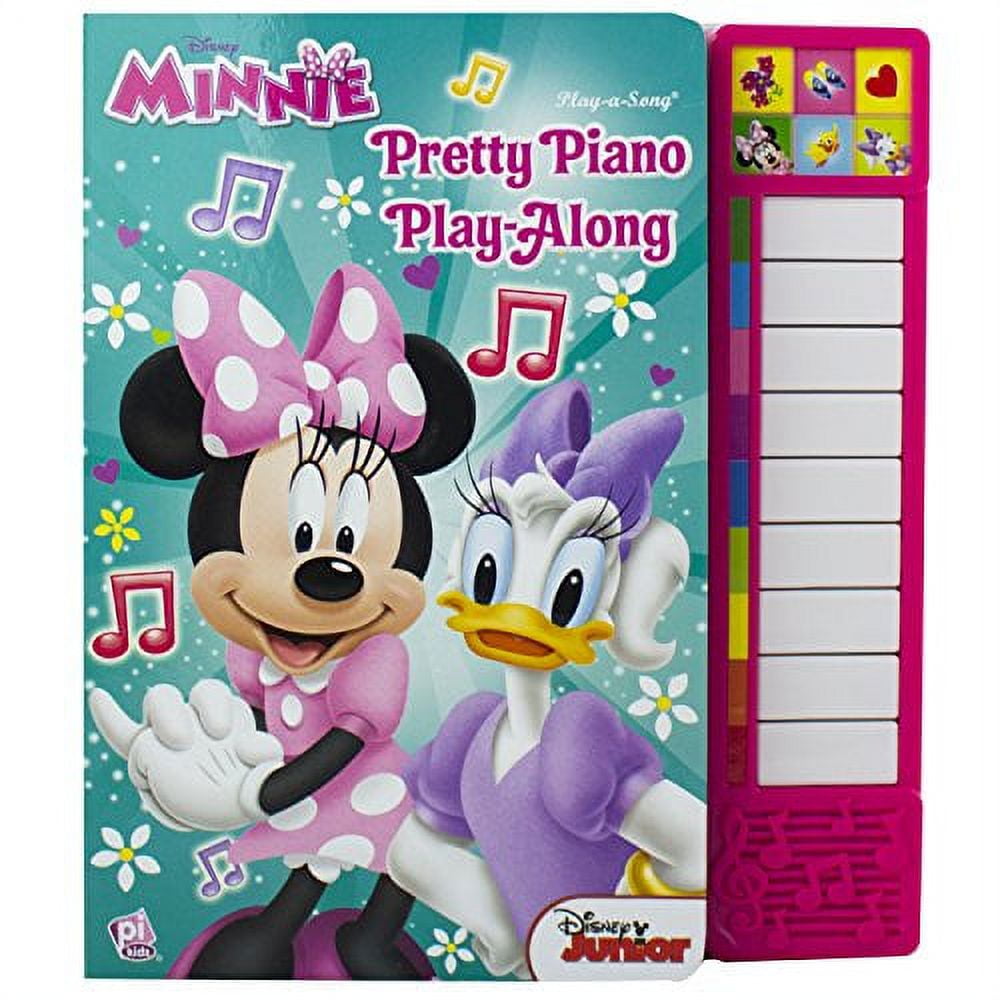 Pre-Owned Disney Minnie Mouse - Pretty Piano Play-Along Song Board Book ...