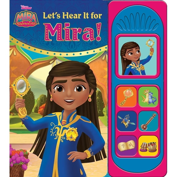 Pre-Owned Disney Junior Mira Royal Detective: Let's Hear It for Mira! Sound Book, (Paperback)