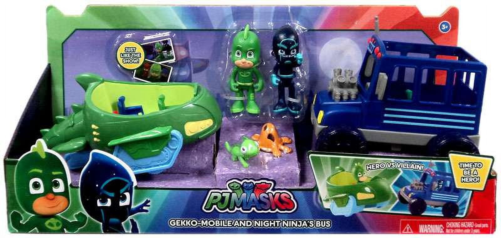 Disney Junior PJ Masks Gekko-Mobile & Night Ninja's Sub