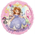 thumbnail image 1 of Disney Junior Sofia the First 18" Happy Birthday Foil Balloon, 1 of 2