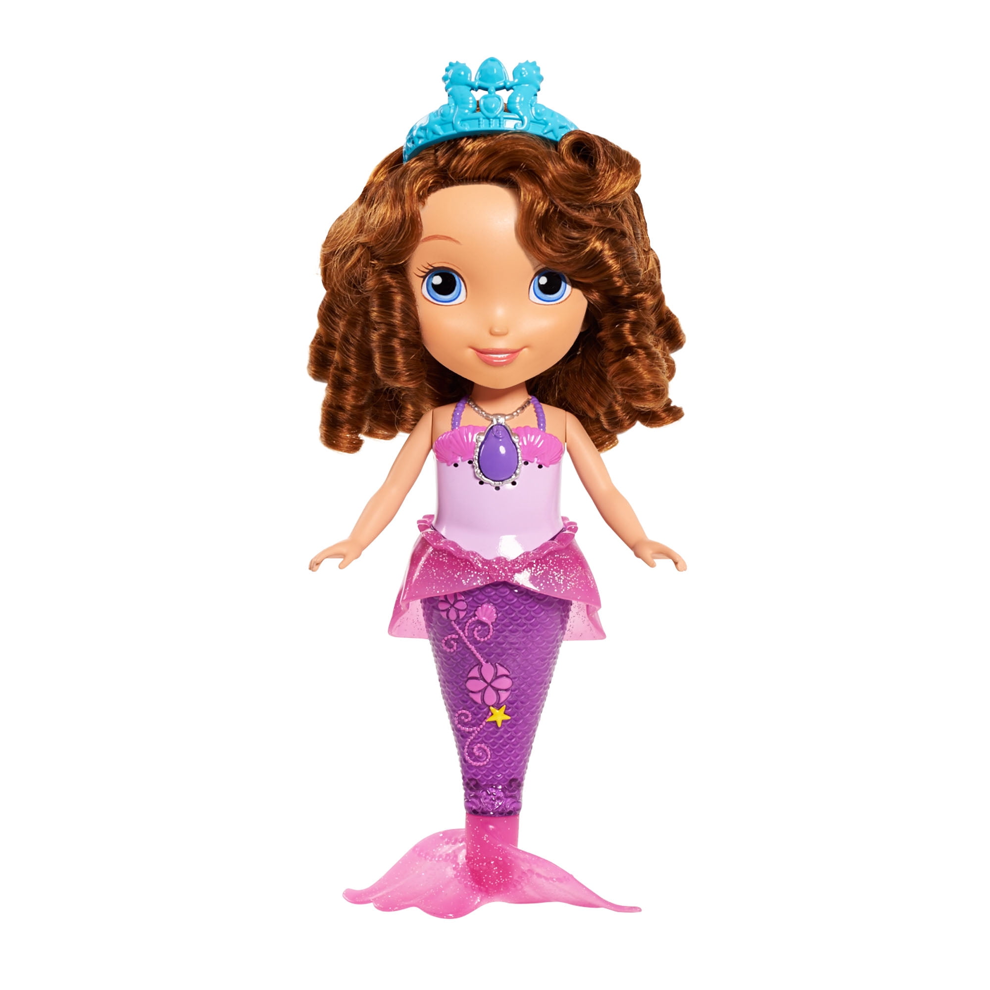 Anden klasse Genoplive Adept Disney Junior Sofia the First Mermaid Magic Princess Sofia Toy Doll -  Walmart.com