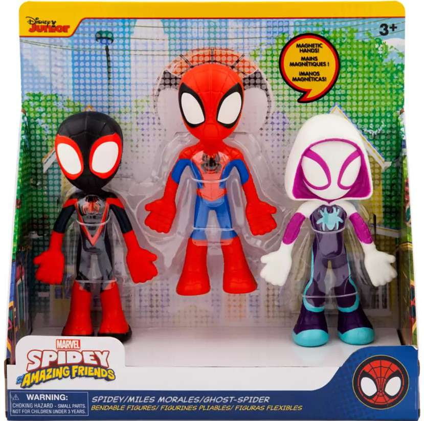 Disney Junior Marvel's Spidey and His Amazing Friends Bendable