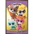 thumbnail image 1 of Disney Junior Super Kitties - Group Wall Poster, 22.375" x 34" Framed, 1 of 5