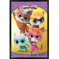thumbnail image 1 of Disney Junior Super Kitties - Group Wall Poster, 22.375" x 34" Framed, 1 of 5