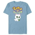 thumbnail image 1 of Disney Junior SuperKitties Bitsy A Little Bit Super - Short Sleeve Blended T-Shirt for Adults - Customized-Ocean Blue, 1 of 5