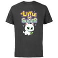 thumbnail image 1 of Disney Junior SuperKitties Bitsy A Little Bit Super - Short Sleeve Cotton T-Shirt for Adults - Customized-Charcoal, 1 of 5