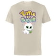 thumbnail image 1 of Disney Junior SuperKitties Bitsy A Little Bit Super - Short Sleeve Cotton T-Shirt for Adults - Customized-Natural, 1 of 5