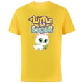 thumbnail image 1 of Disney Junior SuperKitties Bitsy A Little Bit Super - Short Sleeve Cotton T-Shirt for Adults - Customized-Yellow, 1 of 5