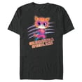 thumbnail image 1 of Disney Junior SuperKitties Celebrating Special Day Birthday - Short Sleeve Blended T-Shirt for Adults - Customized-Dark Heather, 1 of 5