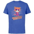 thumbnail image 1 of Disney Junior SuperKitties Celebrating Special Day Birthday - Short Sleeve Cotton T-Shirt for Adults - Customized-Royal Heather, 1 of 5