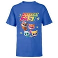thumbnail image 1 of Disney Junior SuperKitties Full Team Kitty Cat Fast - Short Sleeve T-Shirt for Kids - Customized-Royal, 1 of 5