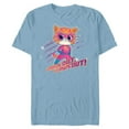 thumbnail image 1 of Disney Junior SuperKitties Ginny Paws Out, Claws Out! - Short Sleeve Blended T-Shirt for Adults - Customized-Ocean Blue, 1 of 5