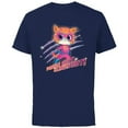thumbnail image 1 of Disney Junior SuperKitties Ginny Paws Out, Claws Out! - Short Sleeve Cotton T-Shirt for Adults - Customized-Navy, 1 of 5