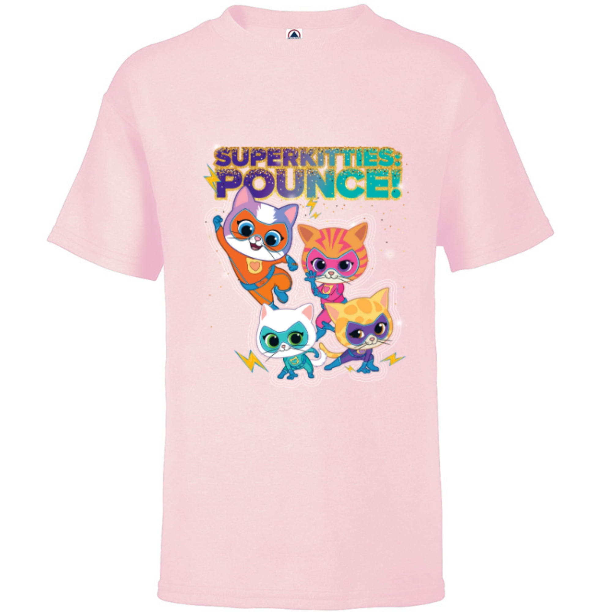 Disney Junior SuperKitties Pounce! Full Team Short Sleeve TShirt for