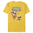 thumbnail image 1 of Disney Junior SuperKitties Sparks and Buddy Furball Blitz! - Short Sleeve Blended T-Shirt for Adults - Customized-Yellow, 1 of 5