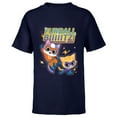 thumbnail image 1 of Disney Junior SuperKitties Sparks and Buddy Furball Blitz! - Short Sleeve T-Shirt for Kids - Customized-Navy, 1 of 5