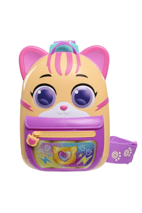 Disney Jr. SuperKitties Su-Purr Backpack Set with Lights & Sounds, 7-pieces, Kids Ages 3 and up