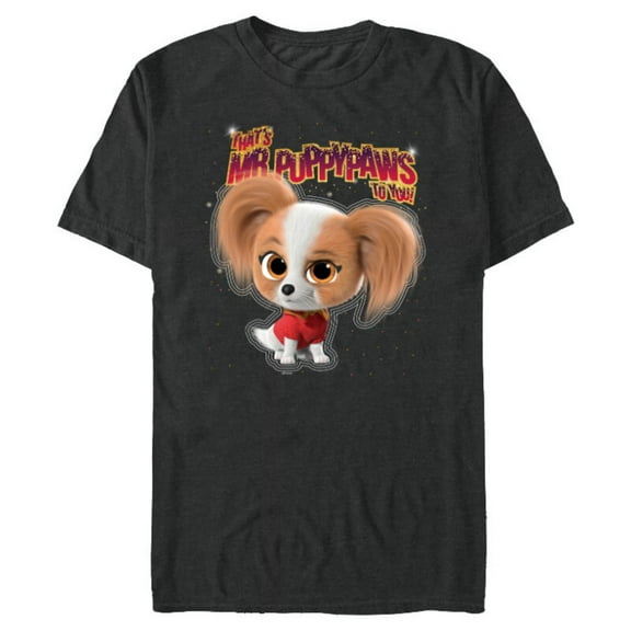 Disney Junior SuperKitties That’s Mr. Puppypaws To You! - Short Sleeve Blended T-Shirt for Adults - Customized-Dark Heather