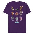 thumbnail image 1 of Disney Junior T.O.T.S. Characters - Short Sleeve Blended T-Shirt for Adults -Customized-Purple, 1 of 5
