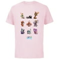 thumbnail image 1 of Disney Junior T.O.T.S. Characters - Short Sleeve Cotton T-Shirt for Adults -Customized-Soft Pink, 1 of 5