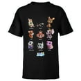 thumbnail image 1 of Disney Junior T.O.T.S. Characters - Short Sleeve T-Shirt for Kids -Customized-Black, 1 of 5