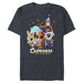 thumbnail image 1 of Disney Junior T.O.T.S. Cuteness On the Way - Short Sleeve Blended T-Shirt for Adults -Customized-Navy Heather, 1 of 5