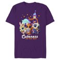 thumbnail image 1 of Disney Junior T.O.T.S. Cuteness On the Way - Short Sleeve Blended T-Shirt for Adults -Customized-Purple, 1 of 5