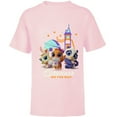 thumbnail image 1 of Disney Junior T.O.T.S. Cuteness On the Way - Short Sleeve T-Shirt for Kids -Customized-Soft Pink, 1 of 5
