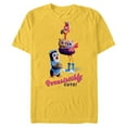 thumbnail image 1 of Disney Junior T.O.T.S. Irresistibly Cute - Short Sleeve Blended T-Shirt for Adults- Customized-Yellow, 1 of 5