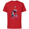 thumbnail image 1 of Disney Junior T.O.T.S. Irresistibly Cute - Short Sleeve Cotton T-Shirt for Adults- Customized-Red, 1 of 5