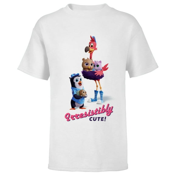 Disney Junior T.O.T.S. Irresistibly Cute - Short Sleeve T-Shirt for Kids- Customized-White