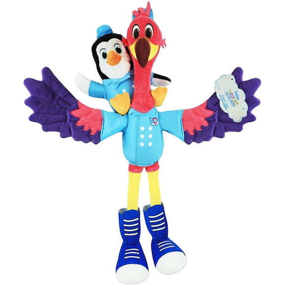 Disney Junior T.O.T.S. Pip & Freddy 20-inch Plush, Officially Licensed Kids Toys for Ages 3 Up by Just Play