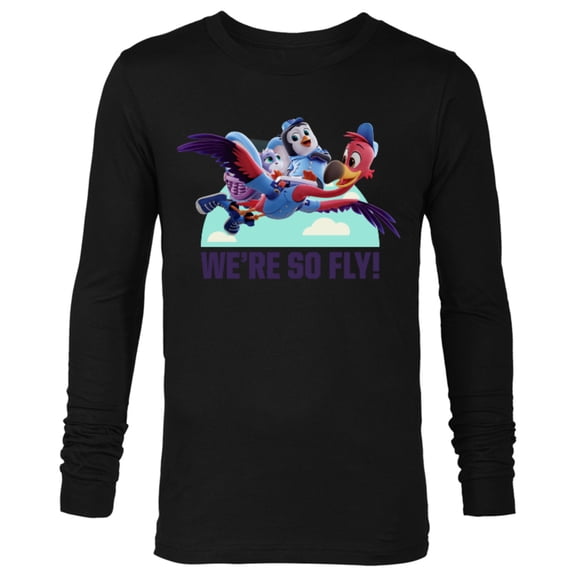 Disney Junior T.O.T.S. We're So Fly  - Long Sleeve T-Shirt for Men- Customized-Black